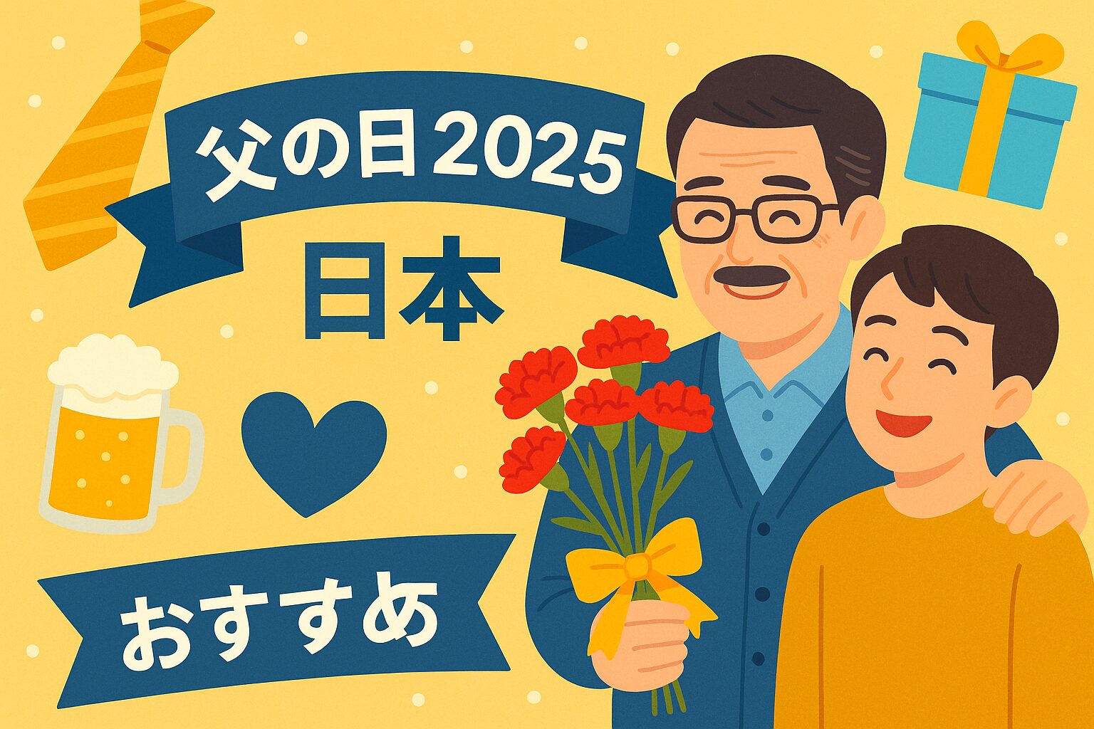 父の日 2025年はいつ？日本で喜ばれる贈り物も紹介！