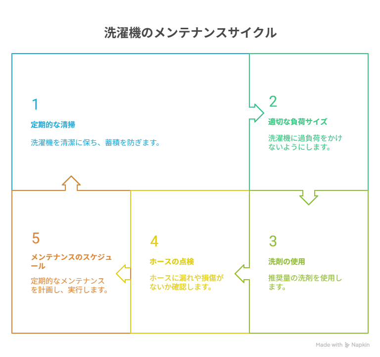 日常の洗濯で注意すべき点